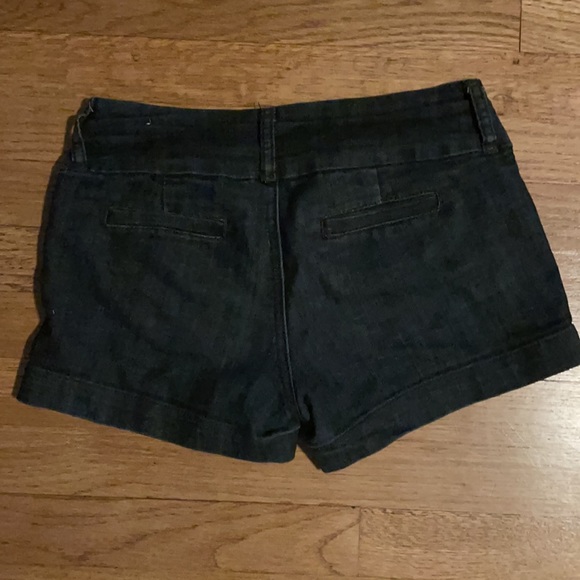 Dark denim shorts - Picture 2 of 3